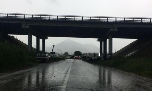 Водитель «Приоры» погиб в крупной аварии в пригороде Железноводска